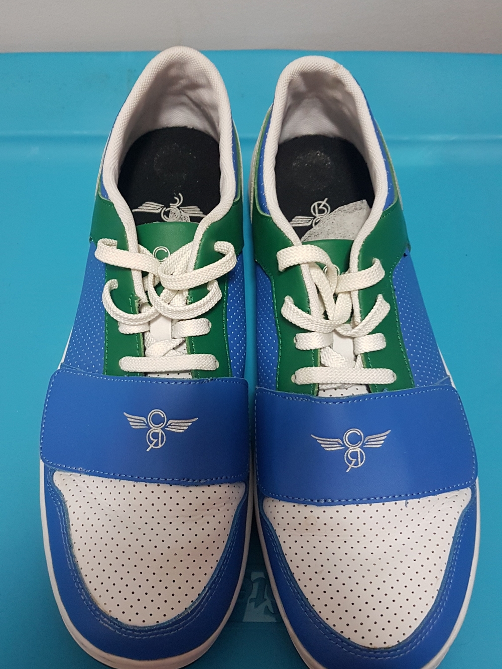Creative Recreation Men’s Blue, Green & White Sneakers